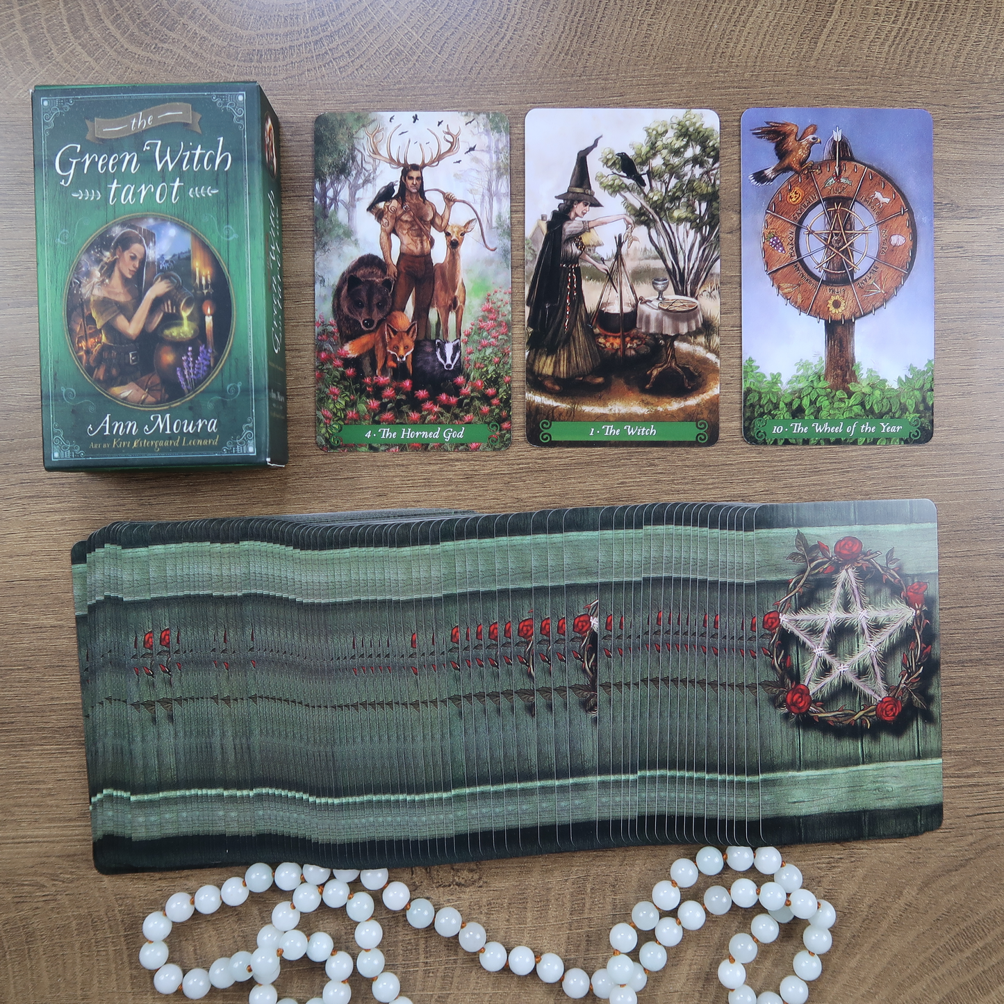 Green witch Tarot Deck
