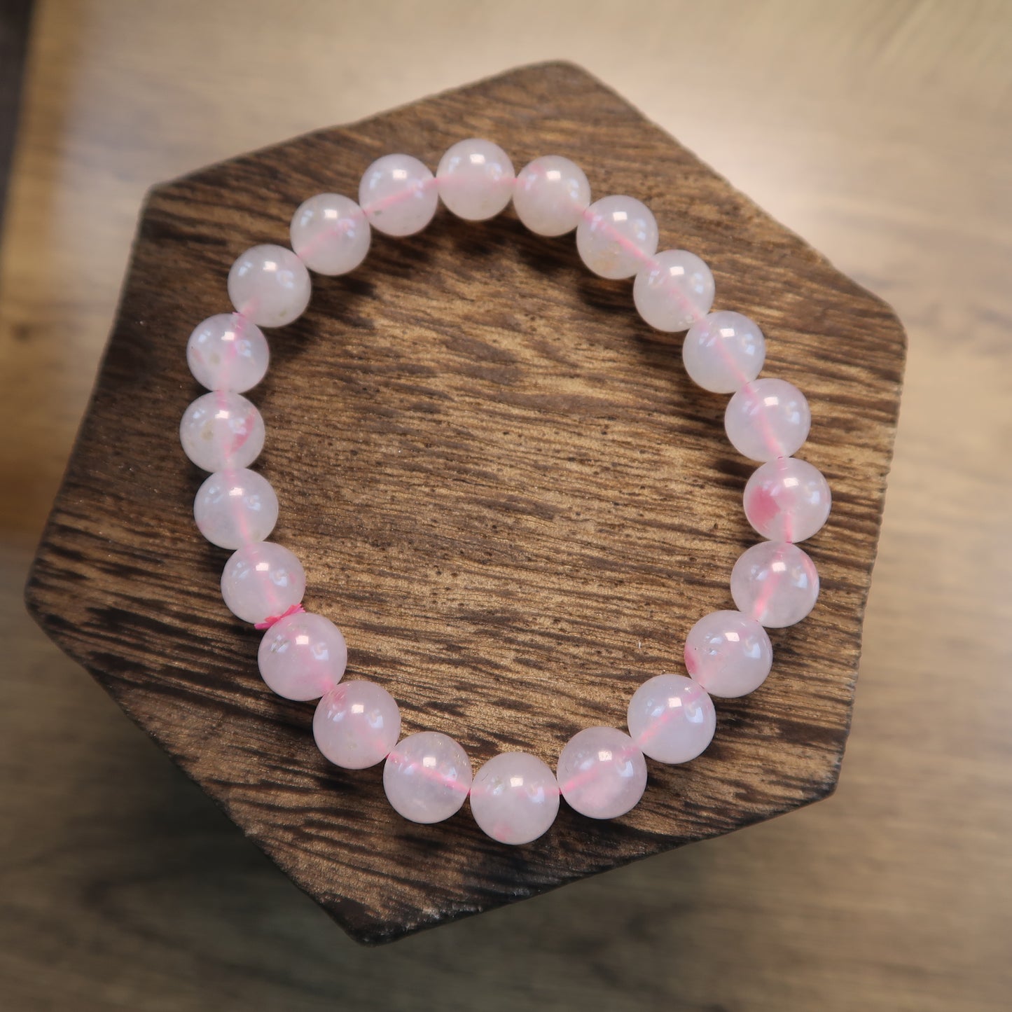 🩷 ROSE QUARTZ: UNCONDITIONAL LOVE BRACELET ✨