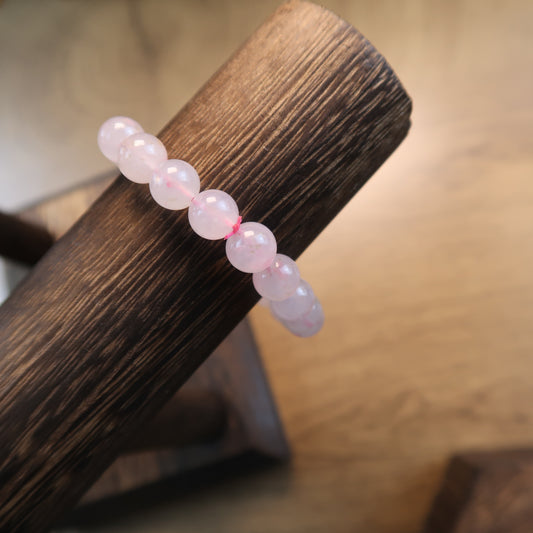 🩷 ROSE QUARTZ: UNCONDITIONAL LOVE BRACELET ✨