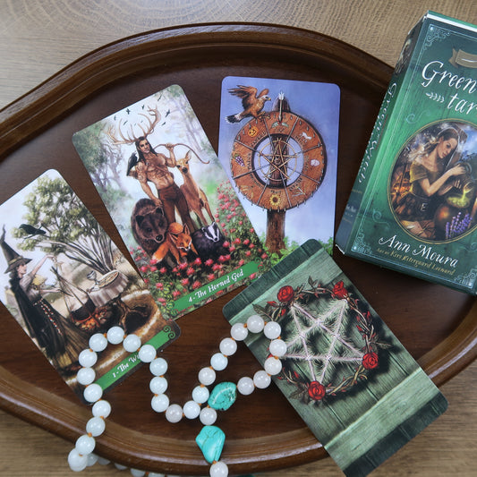 Green witch Tarot Deck